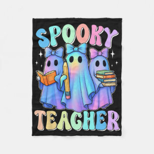 Cobertor De Velo Professor Spooker Pastel Galaxy Ghost Halloween Tr