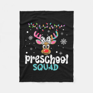Cobertor De Velo professora de pré-escola natal pré-escola esquadrã