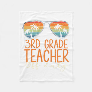 Cobertor De Velo Professora Grau De Serviço Sungles Beach Teacher S