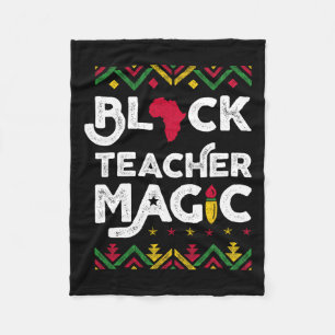 Cobertor De Velo Professora Negra Professora Mágica História Negra 