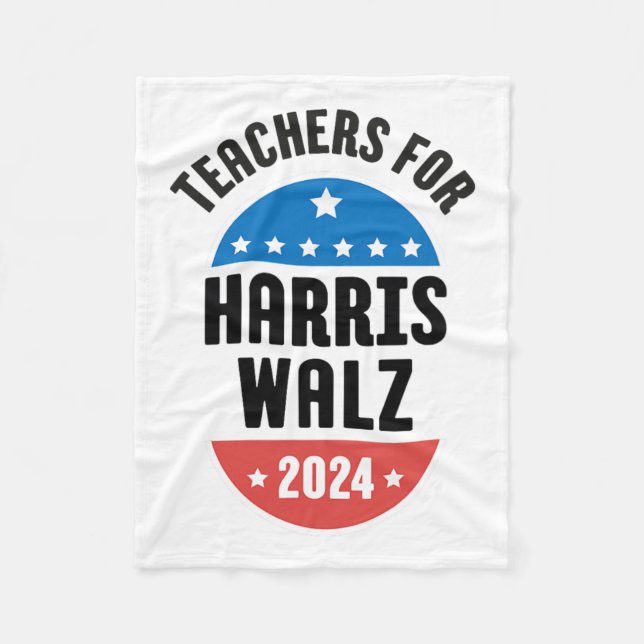 Cobertor De Velo Professores Para Harris Wheimer 2024 (Frente)