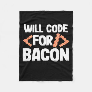 Cobertor De Velo Programador Codificará Para Bacon