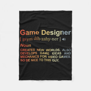 Cobertor De Velo Programador de Jogo Definição do Designer de Jogo 