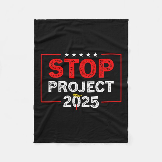 Cobertor De Velo Projeto 2025 Anti Trump 1 (Frente)
