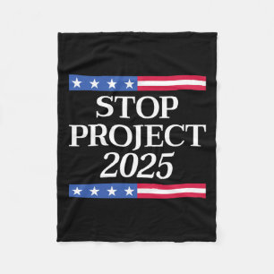 Cobertor De Velo Projeto 2025 Anti Trump U Flag Women Policy M
