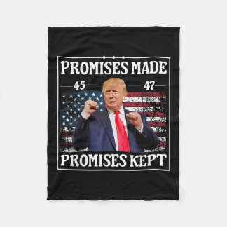 Cobertor De Velo Promessas Feitas Mantiveram Trump