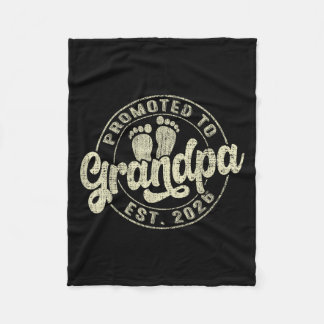 Cobertor De Velo Promovido Ao Avô 2026 Esperando Que Bebê Em Breve