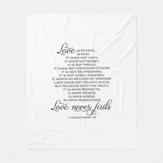 Cobertor De Velo Proposta de Amor Paciente O Amor Nunca Falha Senti