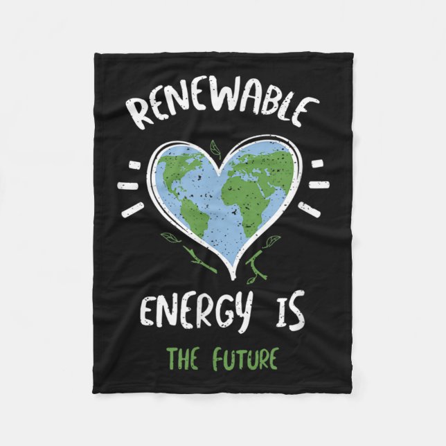 Cobertor De Velo Proteção Ambiental - A Energia Renovável É T... (Frente)