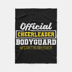 Cobertor De Velo Protetor do Corpo da Cheerleader Oficial Teme o Ir