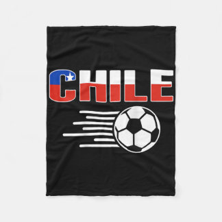 Cobertor De Velo Proud Chile Soccer Lovers Jersey Pride Chilean Foo
