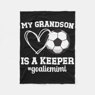 Cobertor De Velo Proud Soccer Goalie Mimi Of A Soccer Goalkeeper Mi