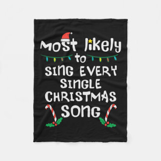 Cobertor De Velo Provavelmente Cante Todos Os Jogos Da Família Xmas