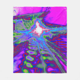 Cobertor De Velo Psychedelic Energy Blanket