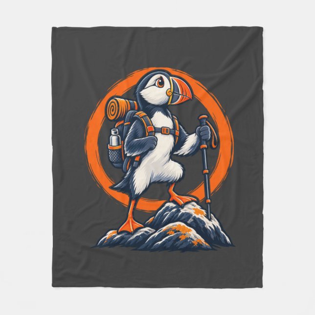 Cobertor De Velo Puffin Hiker – Trilhas Selvagens (Frente)