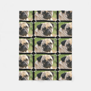 Cobertor De Velo Pug bonito