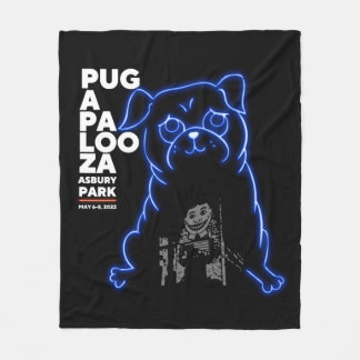 Cobertor De Velo Pugapaloza Asbury Park 2022 Blanket