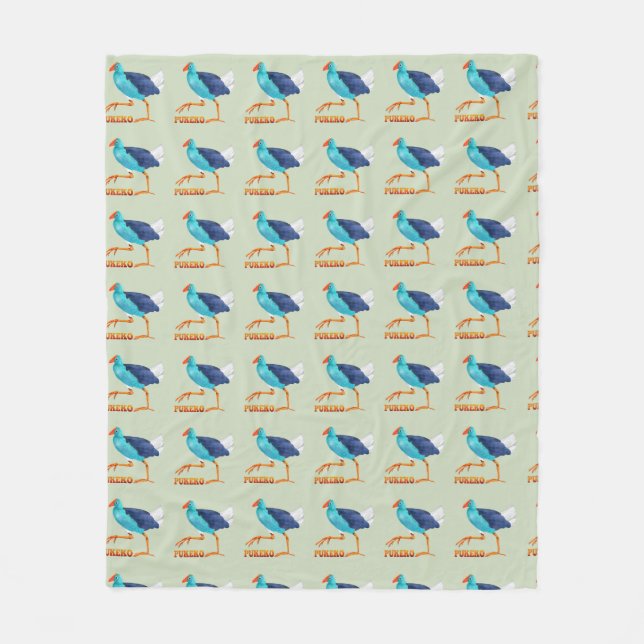 Cobertor De Velo Pukeko (Frente)