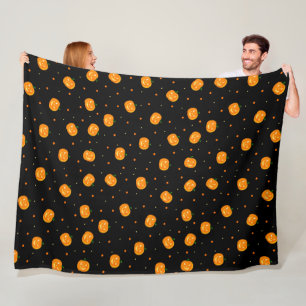 Cobertor De Velo Pumpkin Rain Fleece Blanket