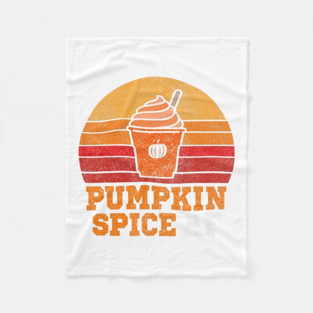 Cobertor De Velo Pumpkin Spice Af Divertimento Men Marido Roupa Hal (Frente)