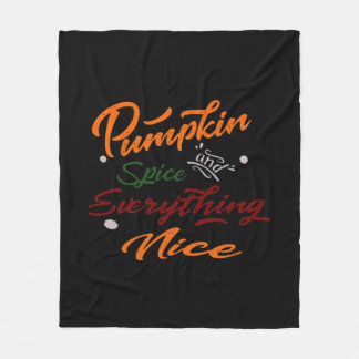 Cobertor De Velo Pumpkin Spice E Tudo O Que É Slogan Legal