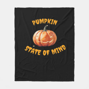 Cobertor De Velo Pumpkin State of Mind - Halloween Classic T Shirt