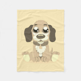 Cobertor De Velo Puppy Fleece Baby Blanket