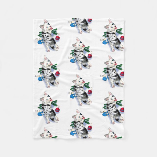 Cobertor De Velo Puppy Natal (Frente)