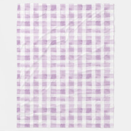 Cobertor De Velo Purple White Stripes