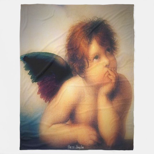 Cobertor De Velo Putti Angel (Frente)