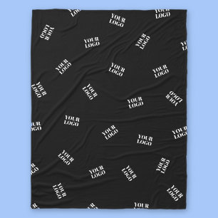 Cobertor De Velo Qualquer logotipo ou imagem carregada Padrão dis