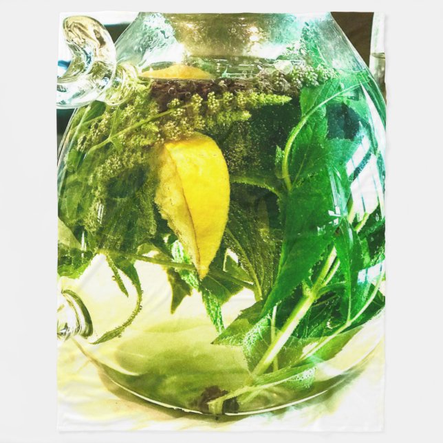 Cobertor De Velo Quando a vida te dá meias de limões (Frente)