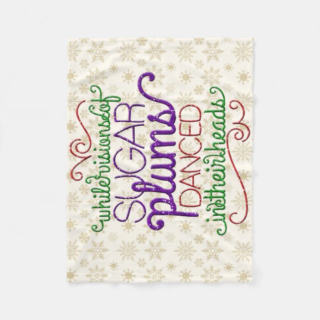 Cobertor De Velo Quando visões da cobertura do Nutcracker dos (Frente)