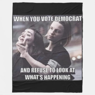 COBERTOR DE VELO QUANDO VOTAR A FAVOR DE UM DEMOCRATA