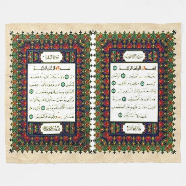 Cobertor De Velo QUARAN Fleece Blanket (Frente (Horizontal))