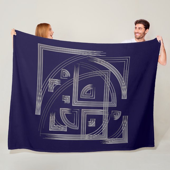 Cobertor De Velo Quebra-cabeça Fibonacci (In Situ)