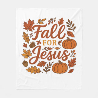 Cobertor De Velo Queda Por Jesus Autumn Pumpkin Christian Faith Cla