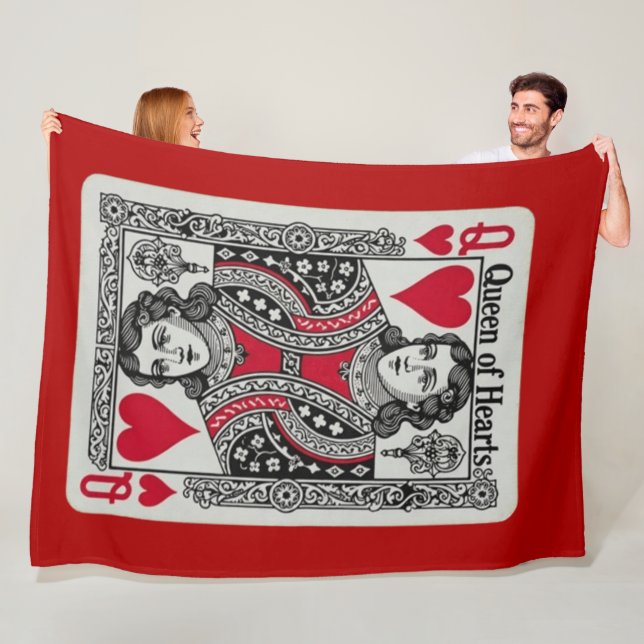 COBERTOR DE VELO QUEEN OF HEARTS (In Situ)
