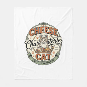 Cobertor De Velo Queijo Charcuteria Gato Queijo Charcuteria Gato Vi