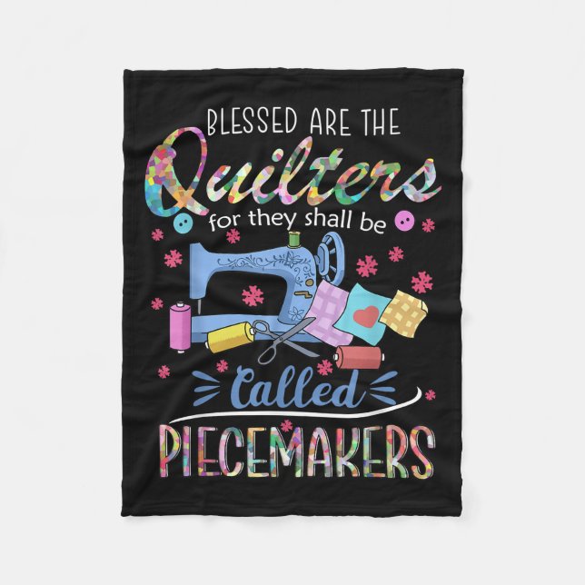 Cobertor De Velo Quiltros Abençoados Piecemakers Quilting Sewing Gi (Frente)