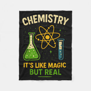 Cobertor De Velo Química É Como Magia Professor de Ciência Engraçad