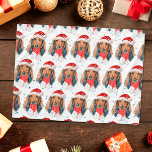Cobertor De Velo Raça de cachorro Dachshund Natal