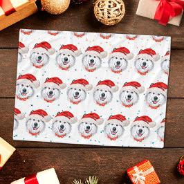 Cobertor De Velo Raça de Cão Malamute do Alasca Estrelas de Natal