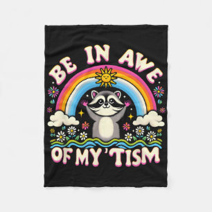 Cobertor De Velo Raccoon Meme Esteja Atento Ao Meu Tema Meme Autiti