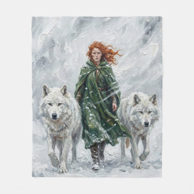 Cobertor De Velo Radiant Peace Dove Lantern Imbolc Snowdrops Art (Frente)