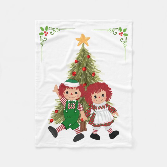 Cobertor De Velo Rag Doll Fleece Blanket (Frente)