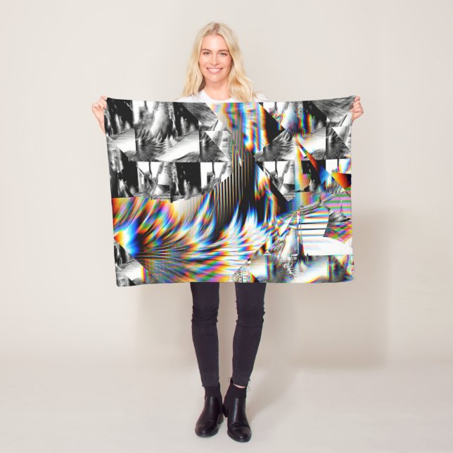 Cobertor De Velo Rainbow Assault Fleece Blanket (In Situ)