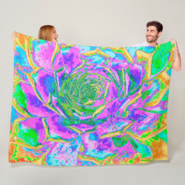 Cobertor De Velo Rainbow Colors Fiesta Succulent Sedum Rosette