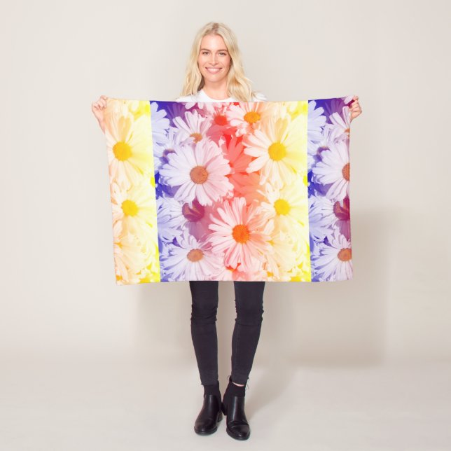 Cobertor De Velo Rainbow Daisies (In Situ)