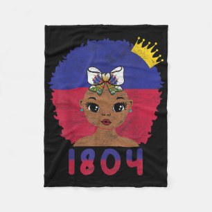 Cobertor De Velo Rainha do Haiti Bandeira da Independência Dia 1804